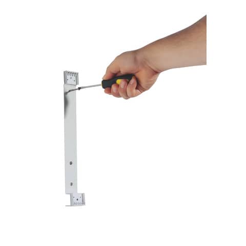Leggio da parete DURABLE VARIO® WALL 5 pannelli A4 metallo/polipropilene rosso 555103